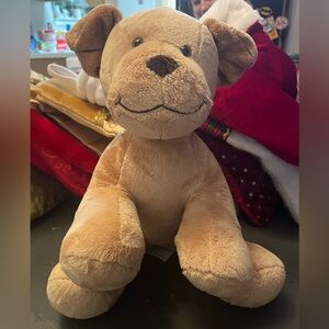 Build-A-Bear Light Brown Plush Dog Barks